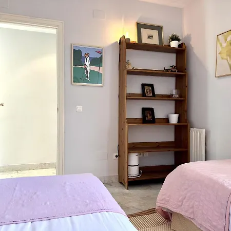 Blue House In Guadalmina Baja, With A Large Terrace Overlooking The Golf Apartamento
