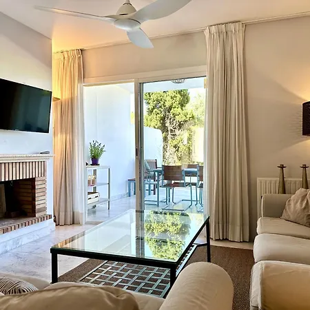 Apartamento Blue House In Guadalmina Baja, With A Large Terrace Overlooking The Golf Marbella